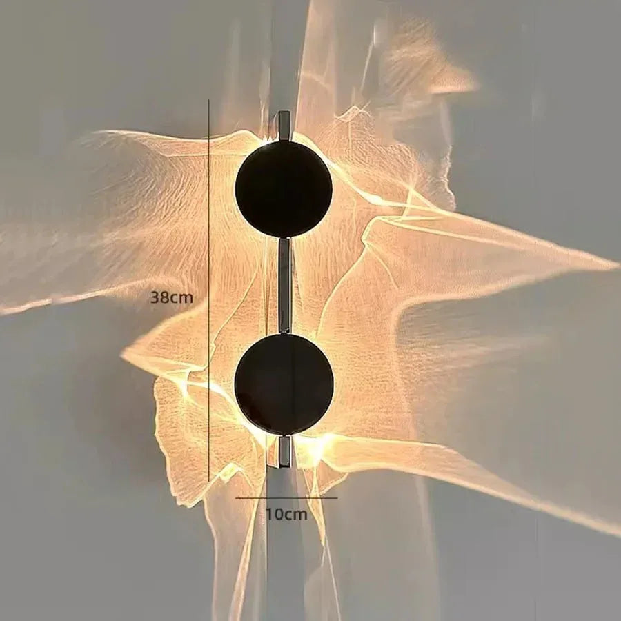 FlowLuxe™ Ripple Wall Light ✨🖼️