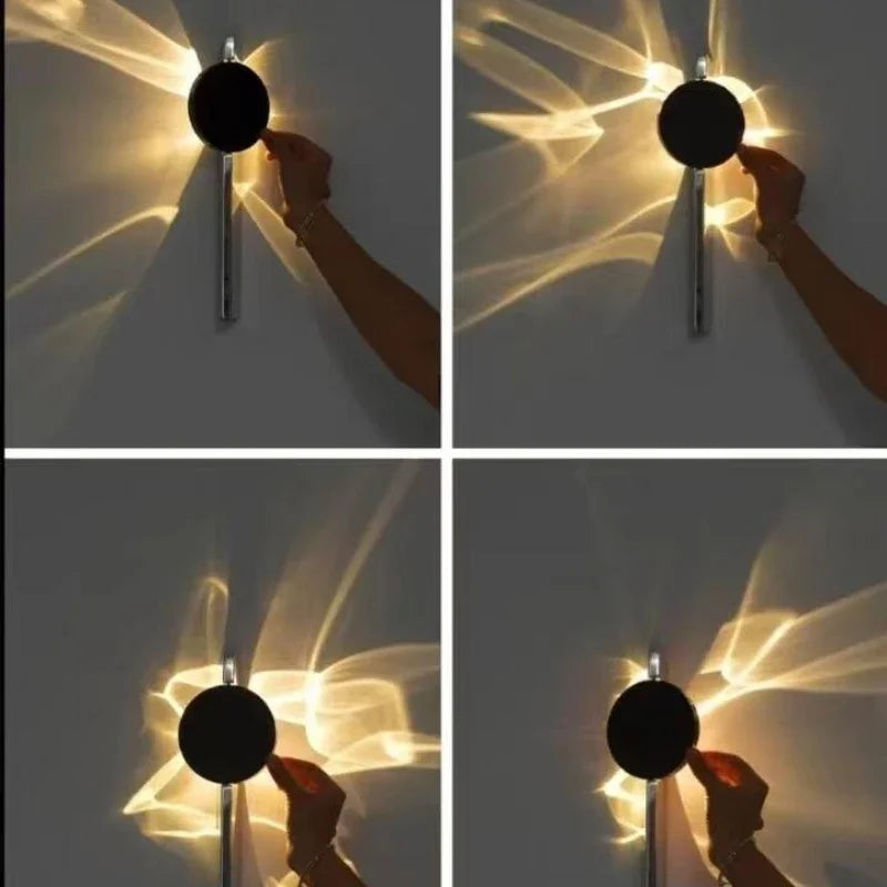 FlowLuxe™ Ripple Wall Light ✨🖼️
