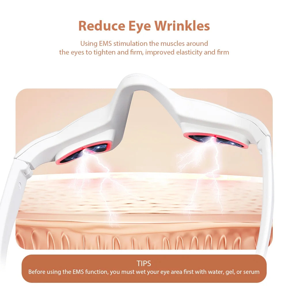 Red Light Under-Eye Glasses