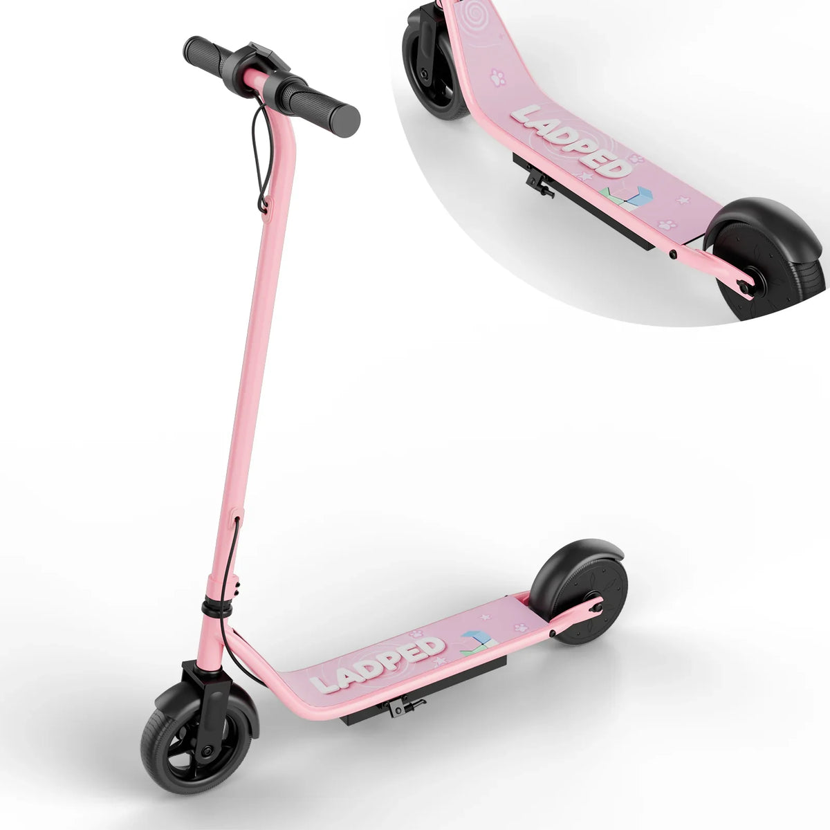 Kids Electric Scooter 250W – 3-Speed, 10 Mile Range